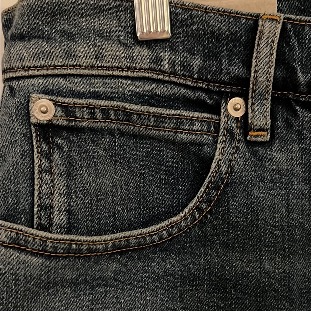 Everlane The Way-High Slim Jeans | Size 30 Short | High Rise | Dark Wash | NWT - Picture 3 of 9